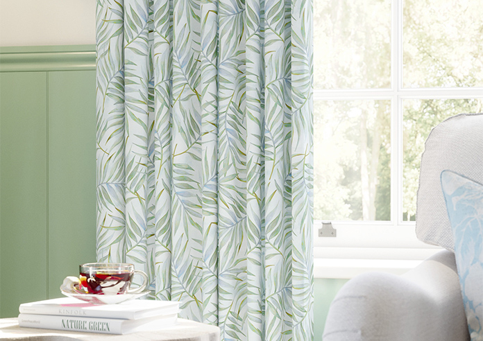 Goa, Celeste Blue - Made to Measure Curtain - Image 5